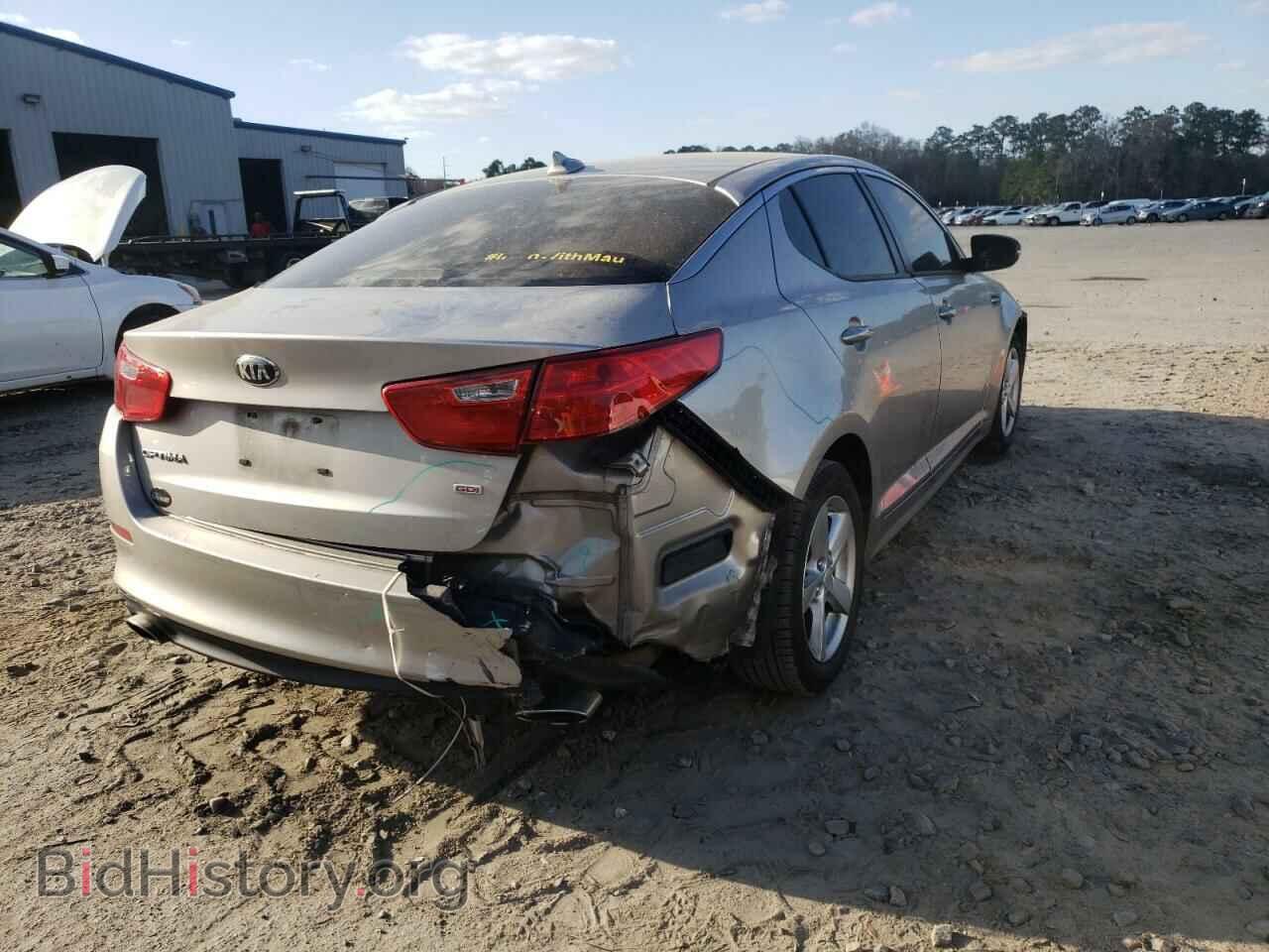 2014 KIA OPTIMA - VIN: KNAGM4A70E5489125 - Фото 4