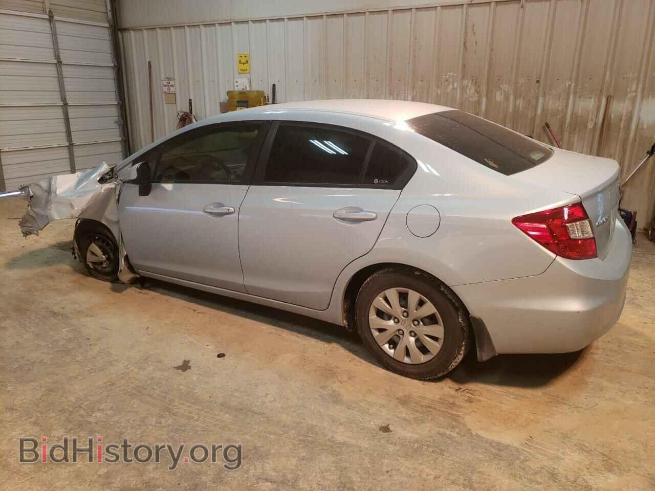 2012 HONDA CIVIC - VIN: 2HGFB2F55CH600033 - Фото 2