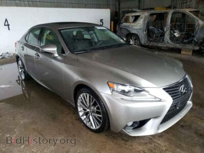 2014 Lexus IS IS 250, серый — VIN JTHCF1D25E5006480, Copart