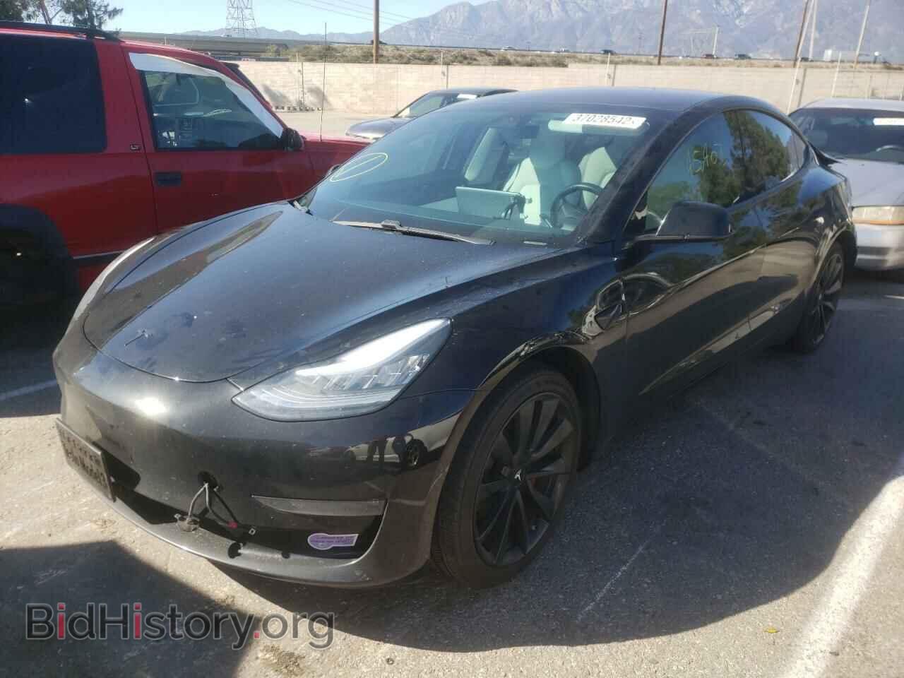 2019 TESLA MODEL 3 - VIN: 5YJ3E1EA3KF302229 - Фото 2
