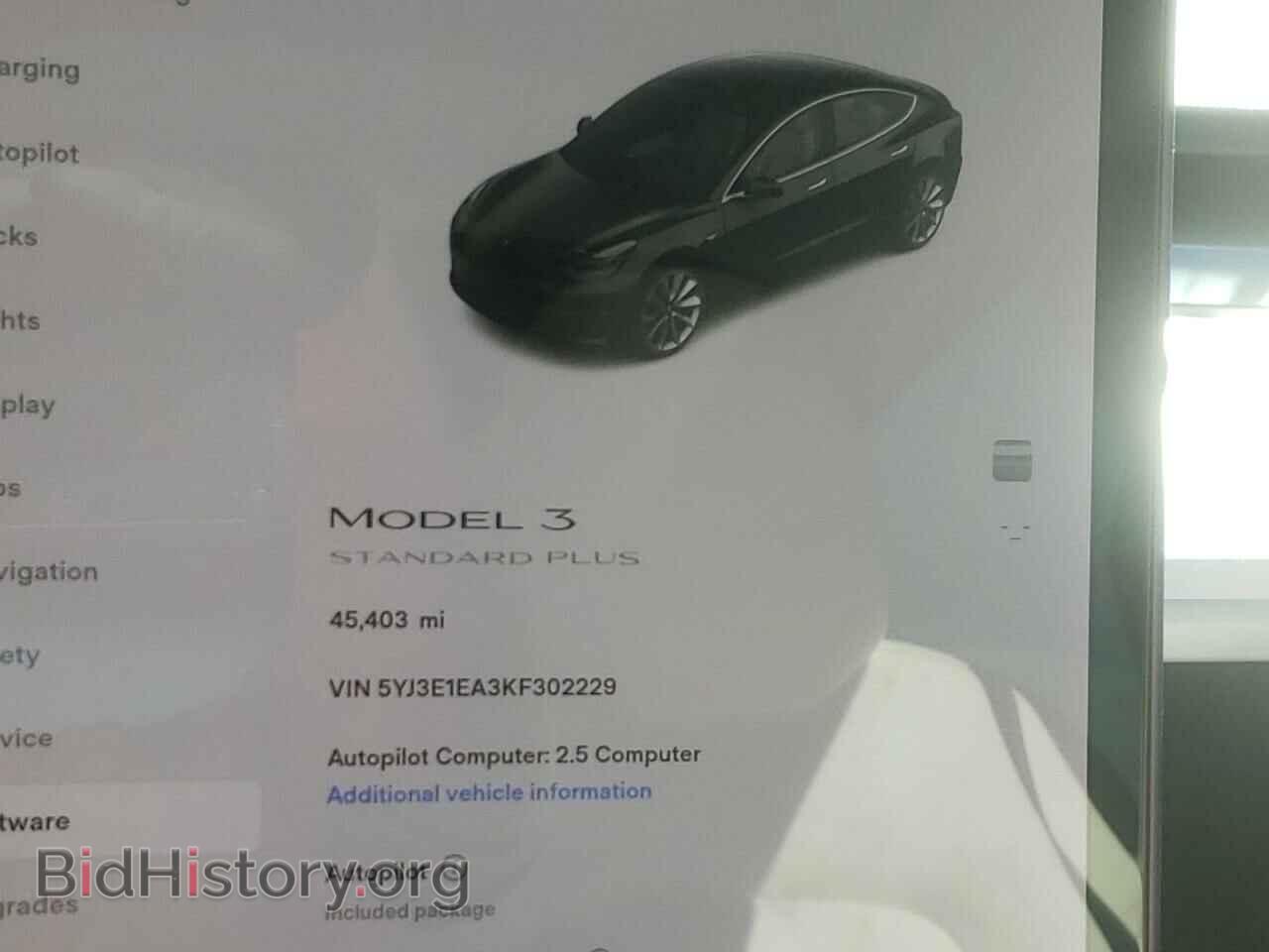 2019 TESLA MODEL 3 - VIN: 5YJ3E1EA3KF302229 - Фото 8