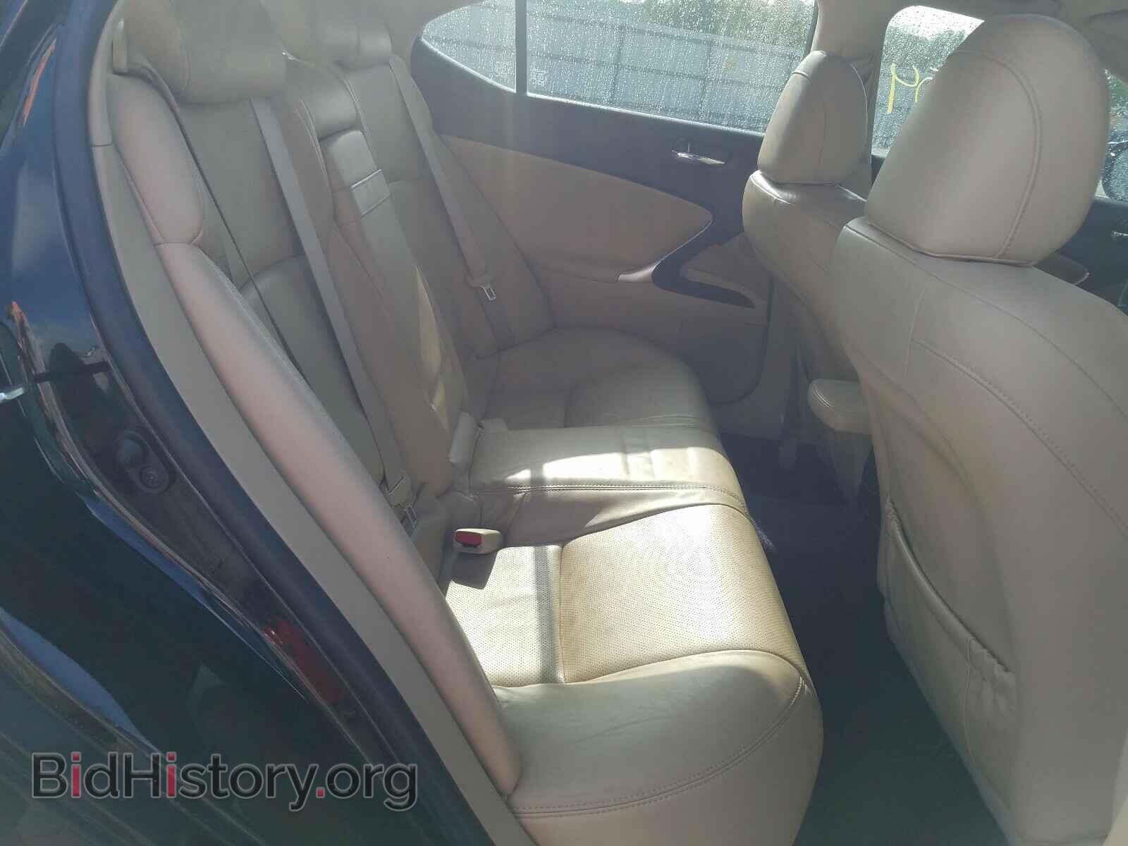 2008 LEXUS IS - VIN: JTHBE262185019796 - Фото 6