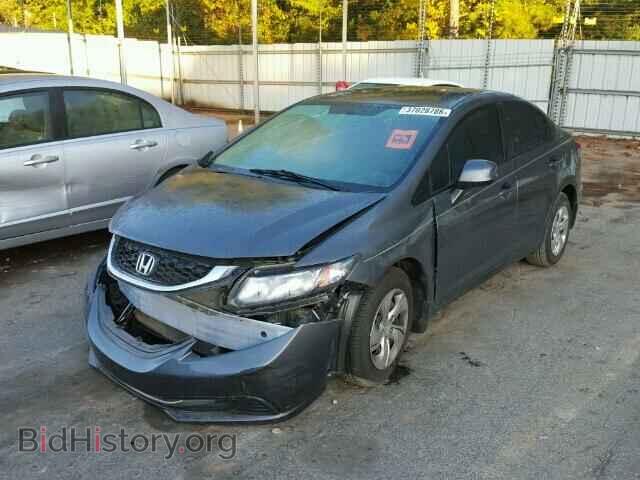 2013 HONDA CIVIC - VIN: 19XFB2F53DE093418 - Фото 2