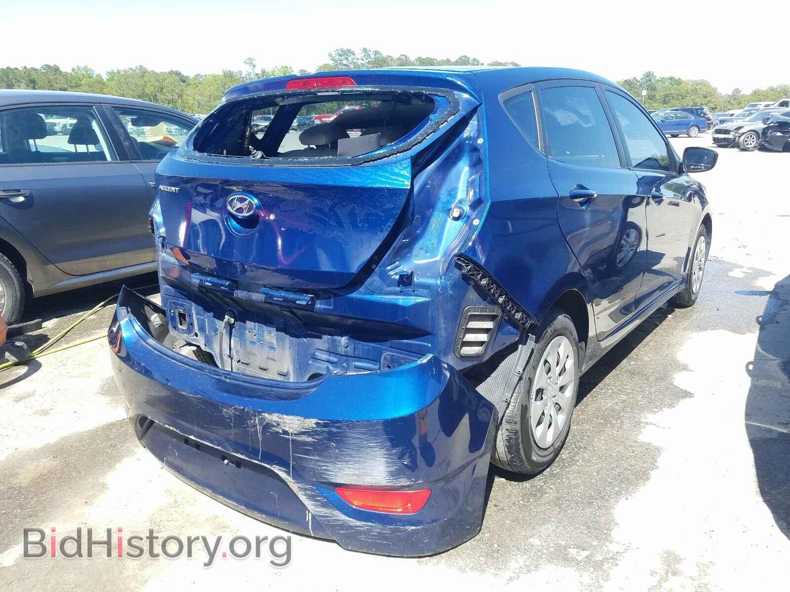 2017 HYUNDAI ACCENT - VIN: KMHCT5AE2HU343209 - Фото 4