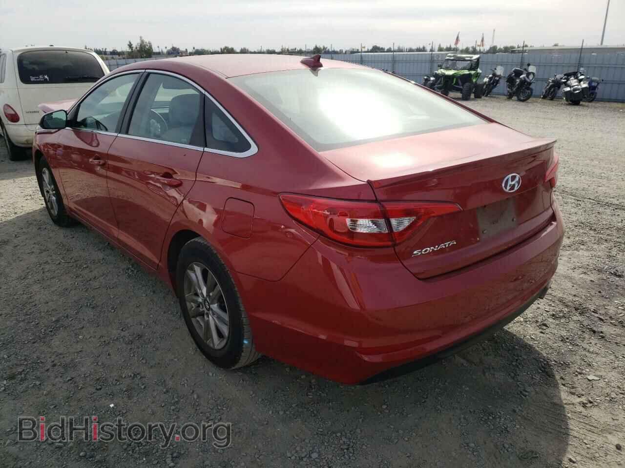 2017 HYUNDAI SONATA - VIN: 5NPE24AF1HH444755 - Фото 3