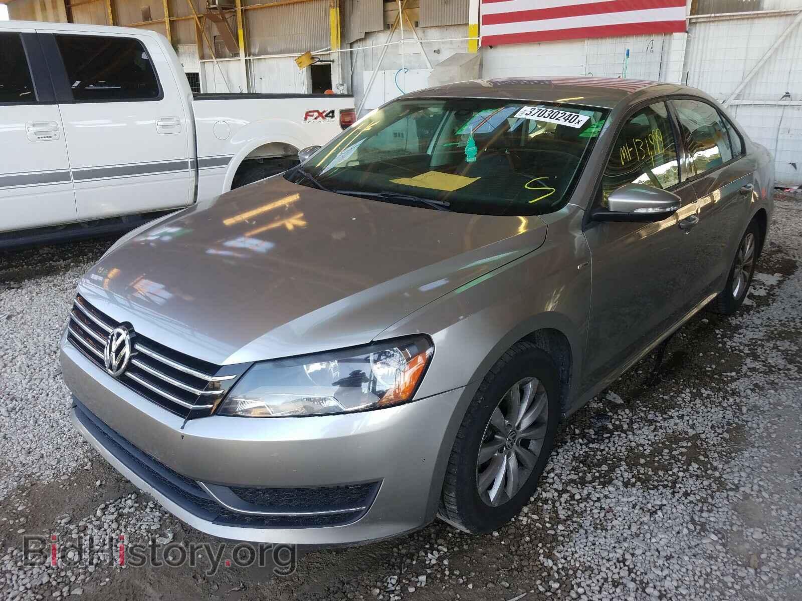 2014 VOLKSWAGEN PASSAT - VIN: 1VWAT7A33EC067191 - Фото 2