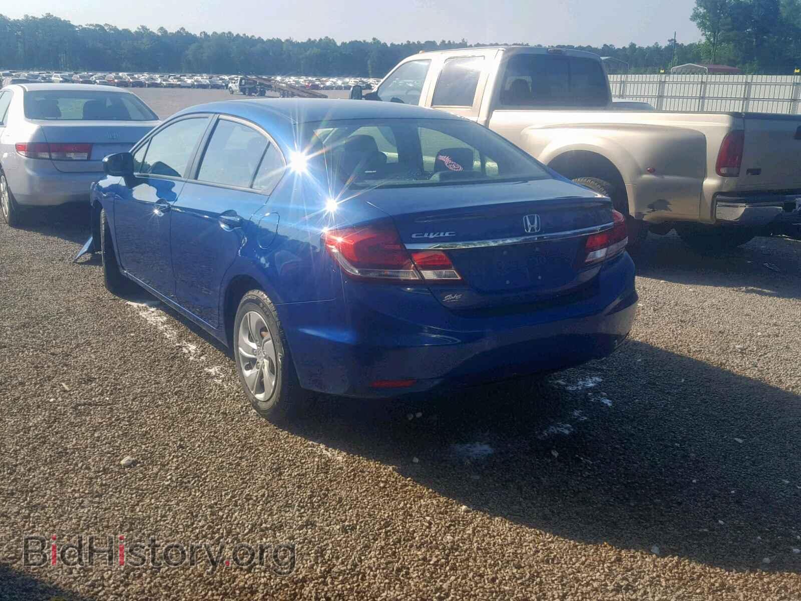 2014 HONDA CIVIC LX - VIN: 19XFB2F54EE018518 - Фото 3