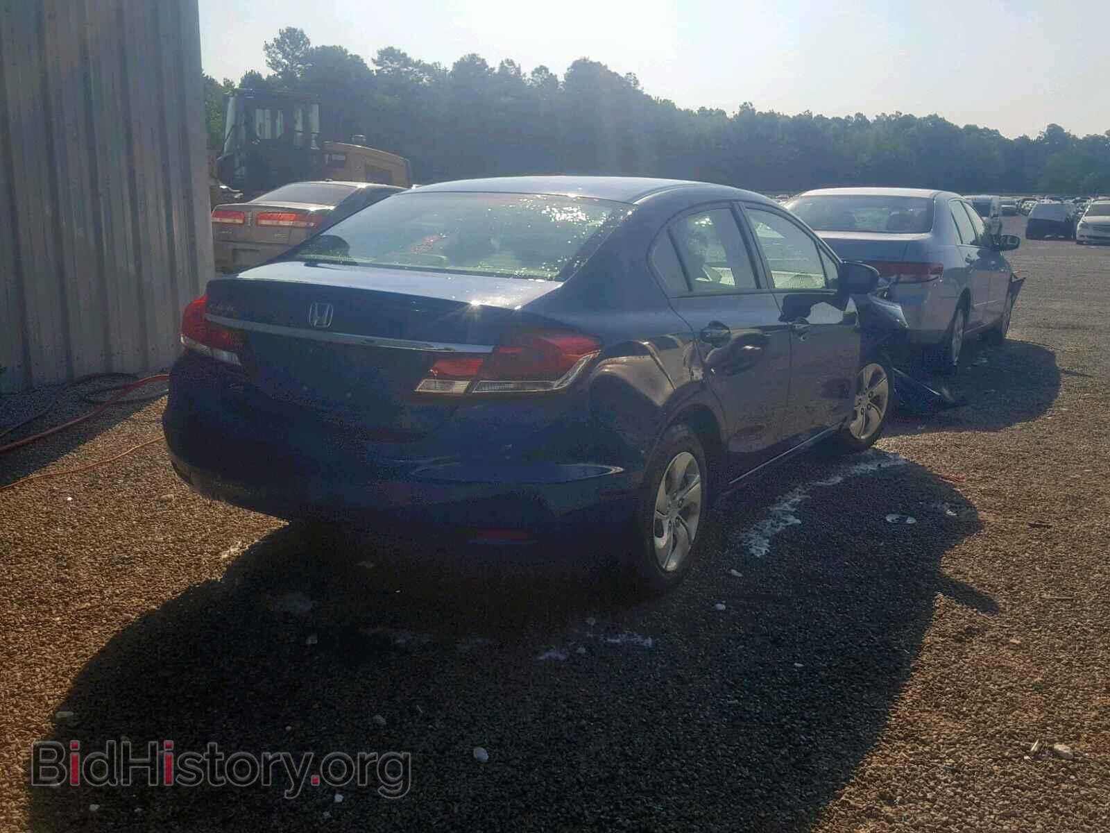 2014 HONDA CIVIC LX - VIN: 19XFB2F54EE018518 - Фото 4