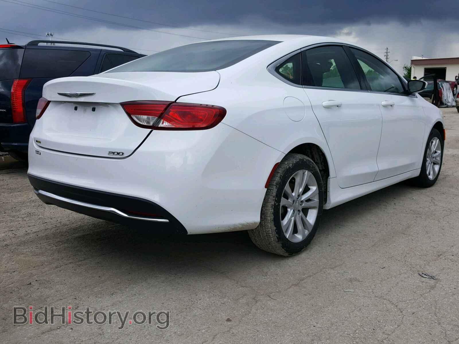 2015 CHRYSLER 200 - VIN: 1C3CCCAB7FN575007 - Фото 4