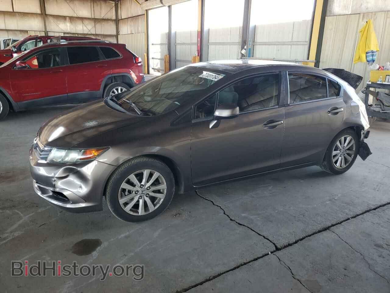 Фотография 2HGFB2F86CH607129 - HONDA CIVIC 2012