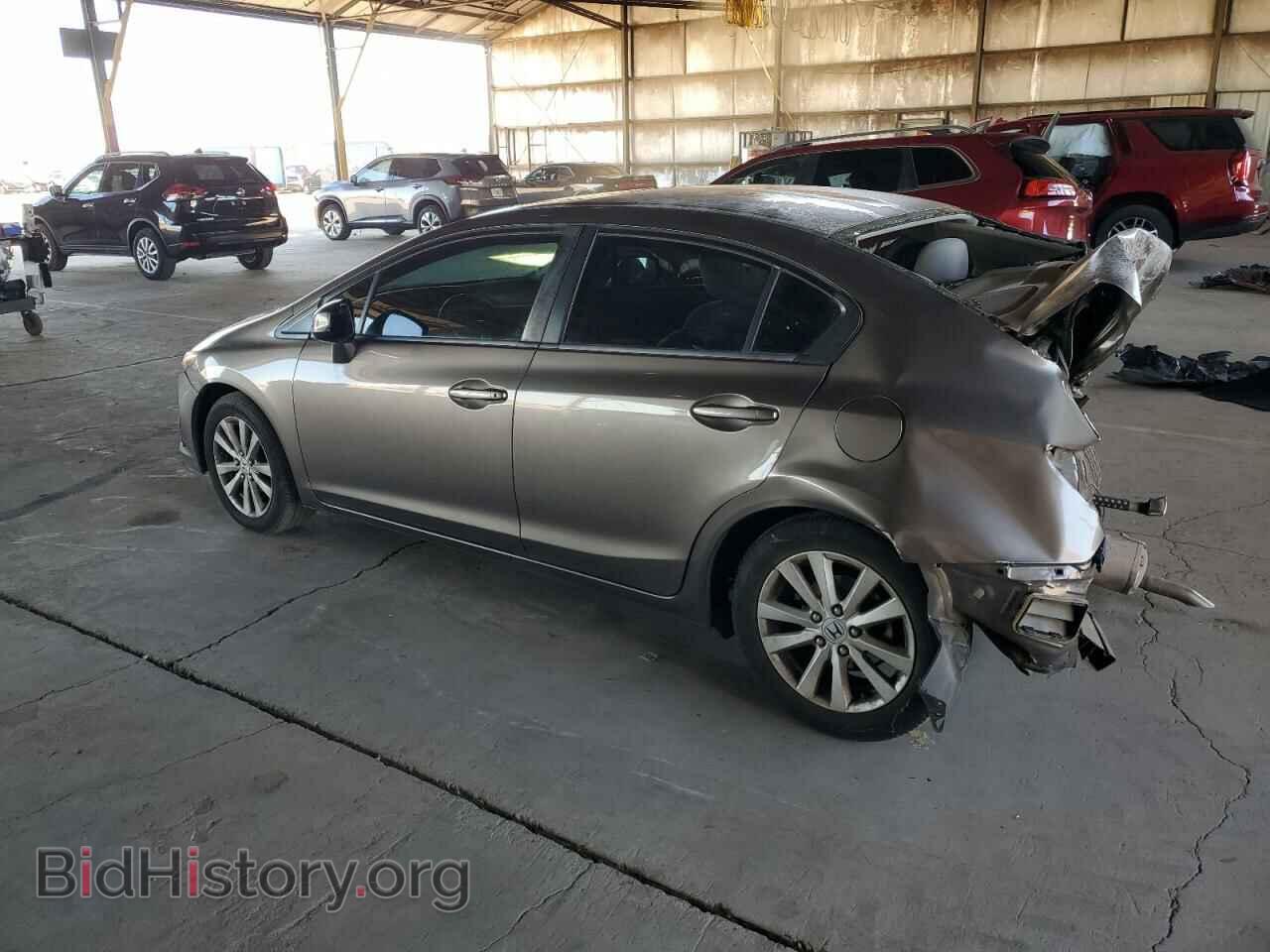 2012 HONDA CIVIC - VIN: 2HGFB2F86CH607129 - Фото 2