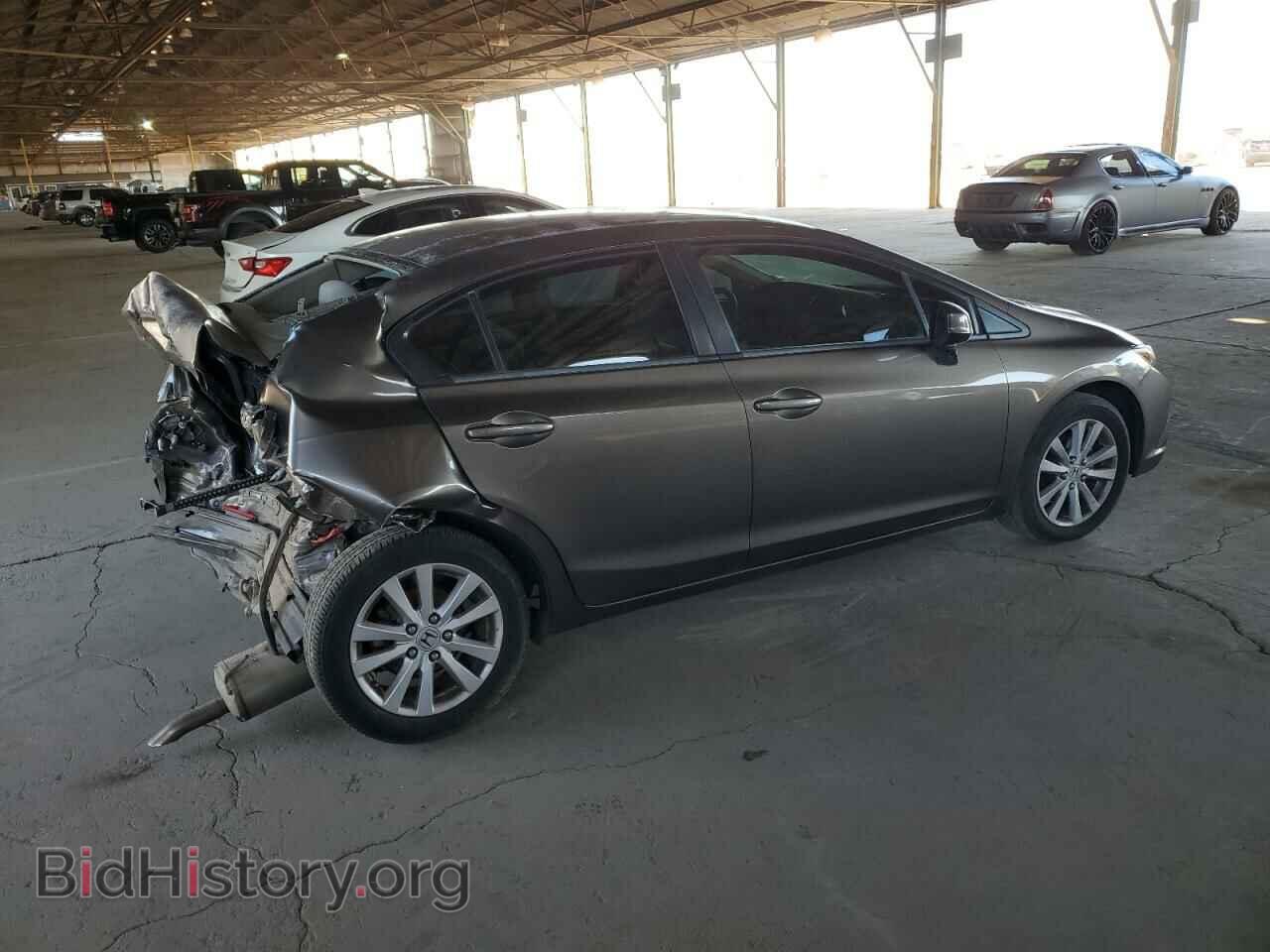 2012 HONDA CIVIC - VIN: 2HGFB2F86CH607129 - Фото 3