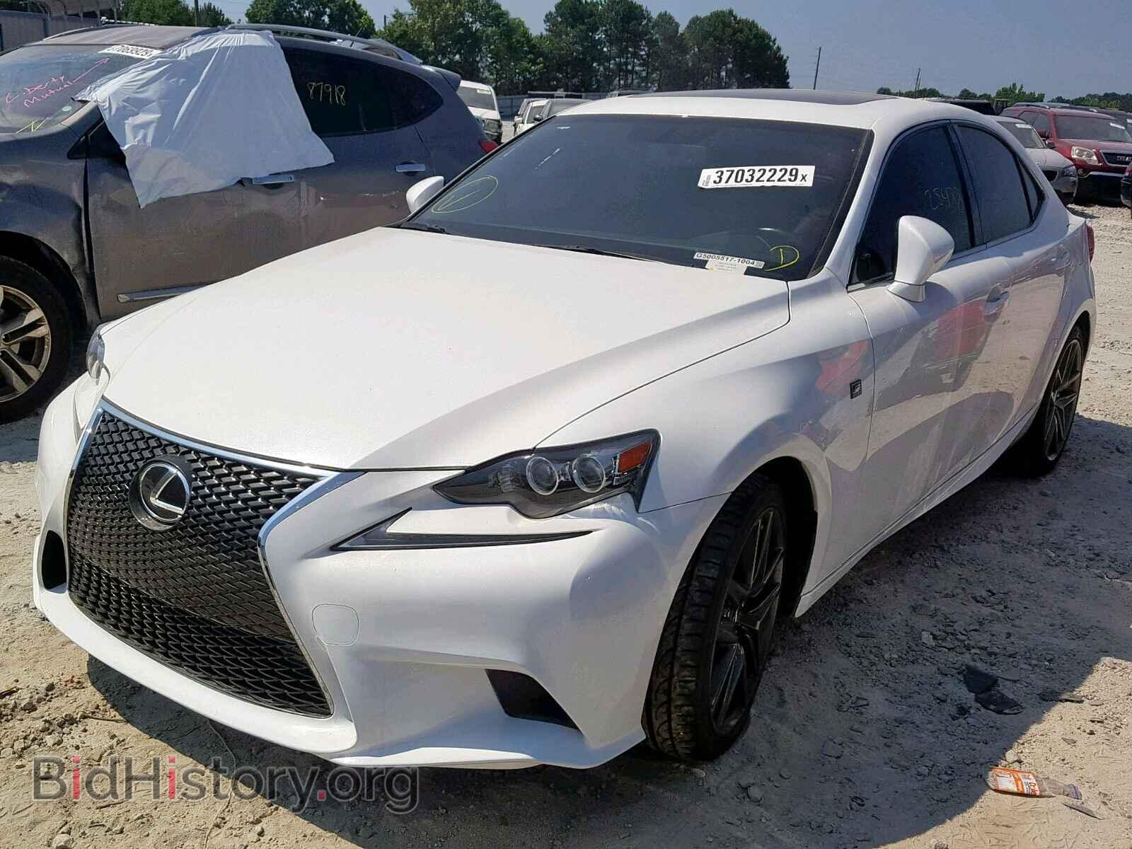 2016 LEXUS IS - VIN: JTHBA1D21G5005517 - Фото 2