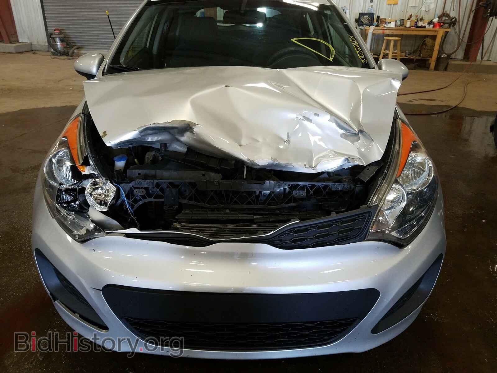 2013 KIA RIO - VIN: KNADM5A31D6186496 - Фото 9