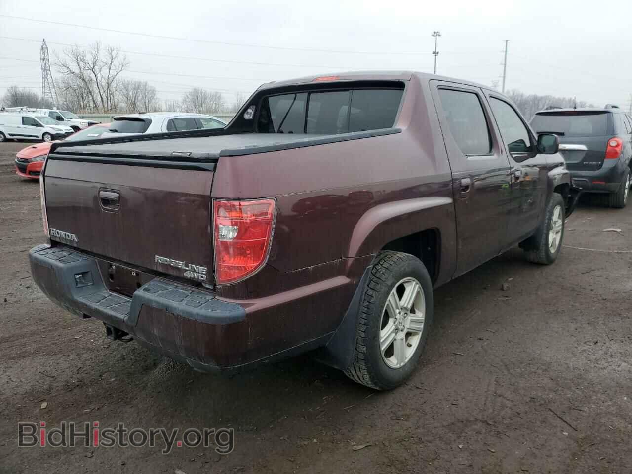 2011 HONDA RIDGELINE - VIN: 5FPYK1F52BB001152 - Фото 3