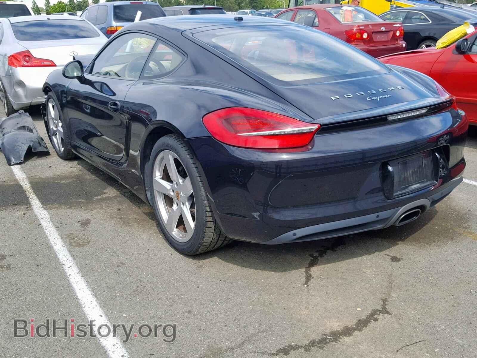 2014 PORSCHE CAYMAN - VIN: WP0AA2A80EK174759 - Фото 3