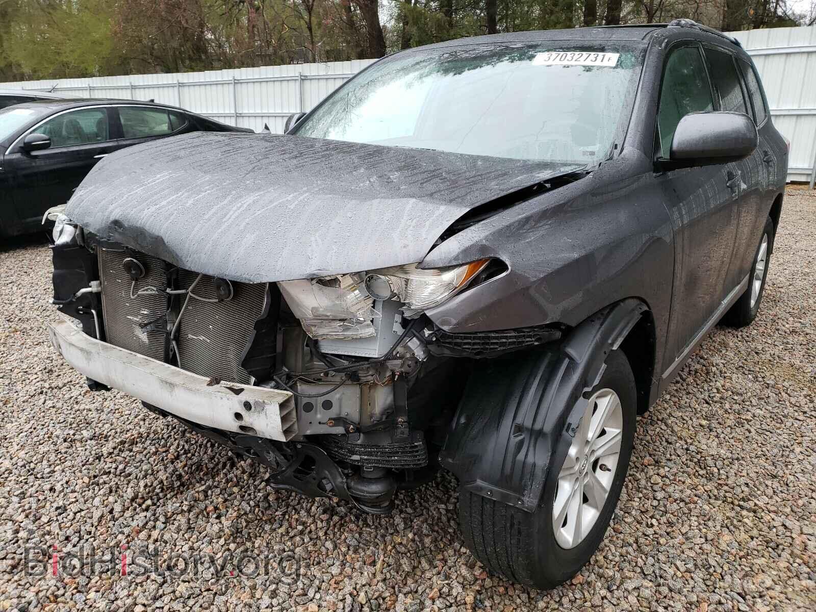 2012 TOYOTA HIGHLANDER - VIN: 5TDBK3EH3CS117625 - Фото 2