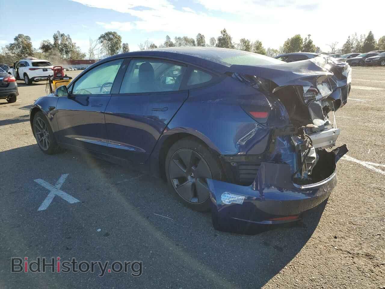 2021 TESLA MODEL 3 - VIN: 5YJ3E1EB1MF080561 - Фото 2