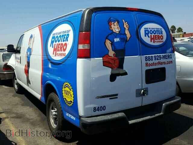 2014 CHEVROLET EXPRESS - VIN: 1GCWGGCAXE1198400 - Фото 3