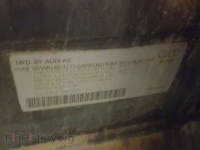 2008 AUDI A4 - VIN: WAUDF78E98A134775 - Фото 10