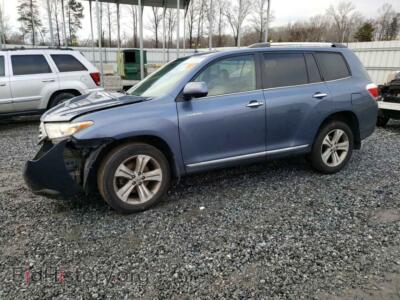 2013 Toyota HIGHLANDER, синий — VIN 5TDDK3EH2DS180144, Copart