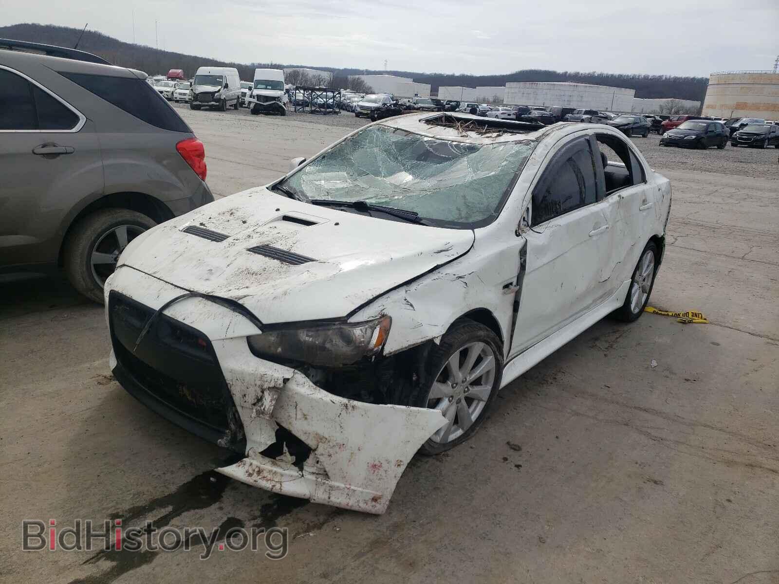 2012 MITSUBISHI LANCER - VIN: JA32V6FV8CU006317 - Фото 2