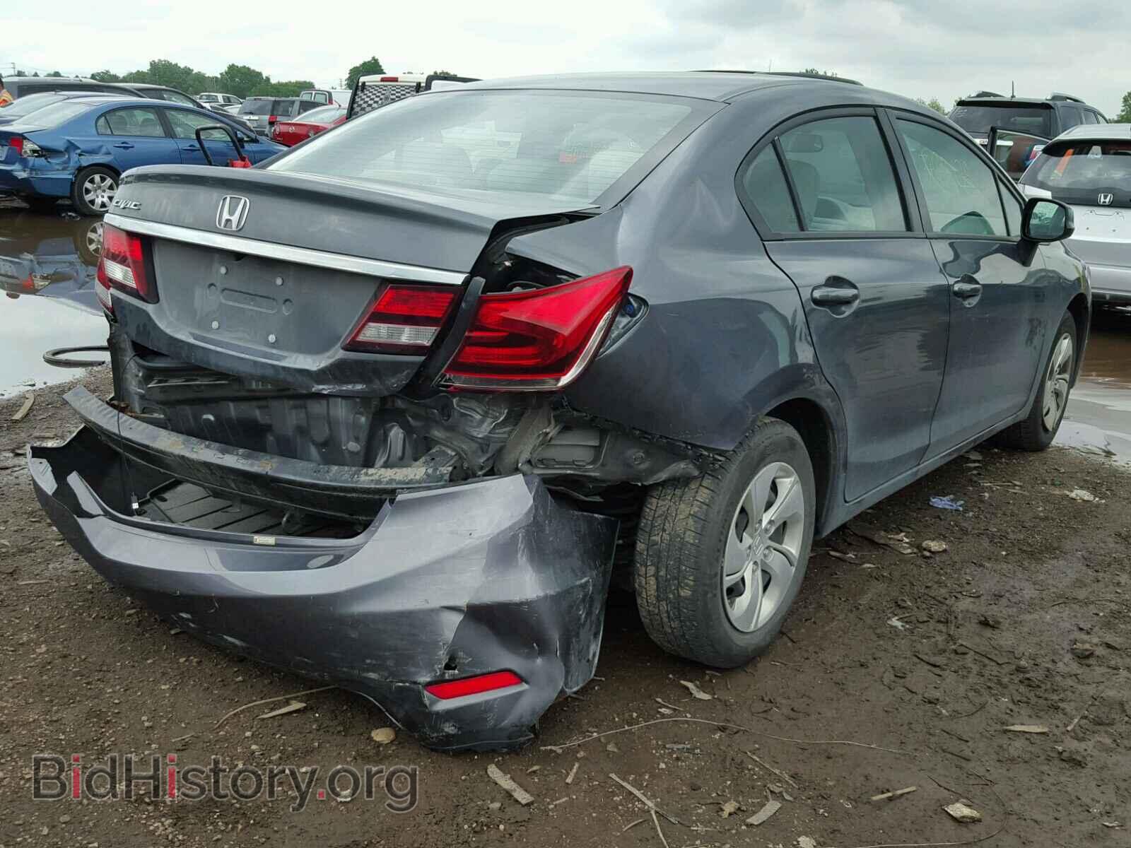 2013 HONDA CIVIC - VIN: 19XFB2F52DE028074 - Фото 4