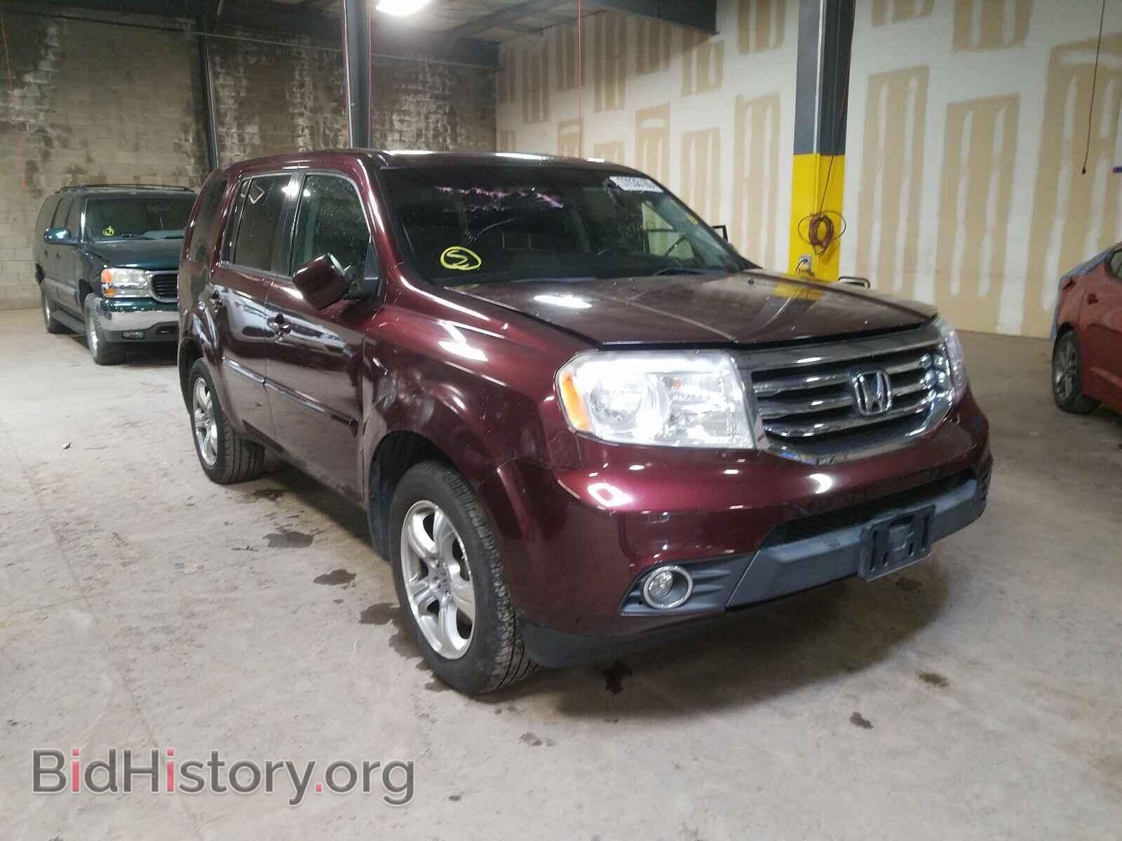 Фотография 5FNYF4H68CB026482 - HONDA PILOT 2012
