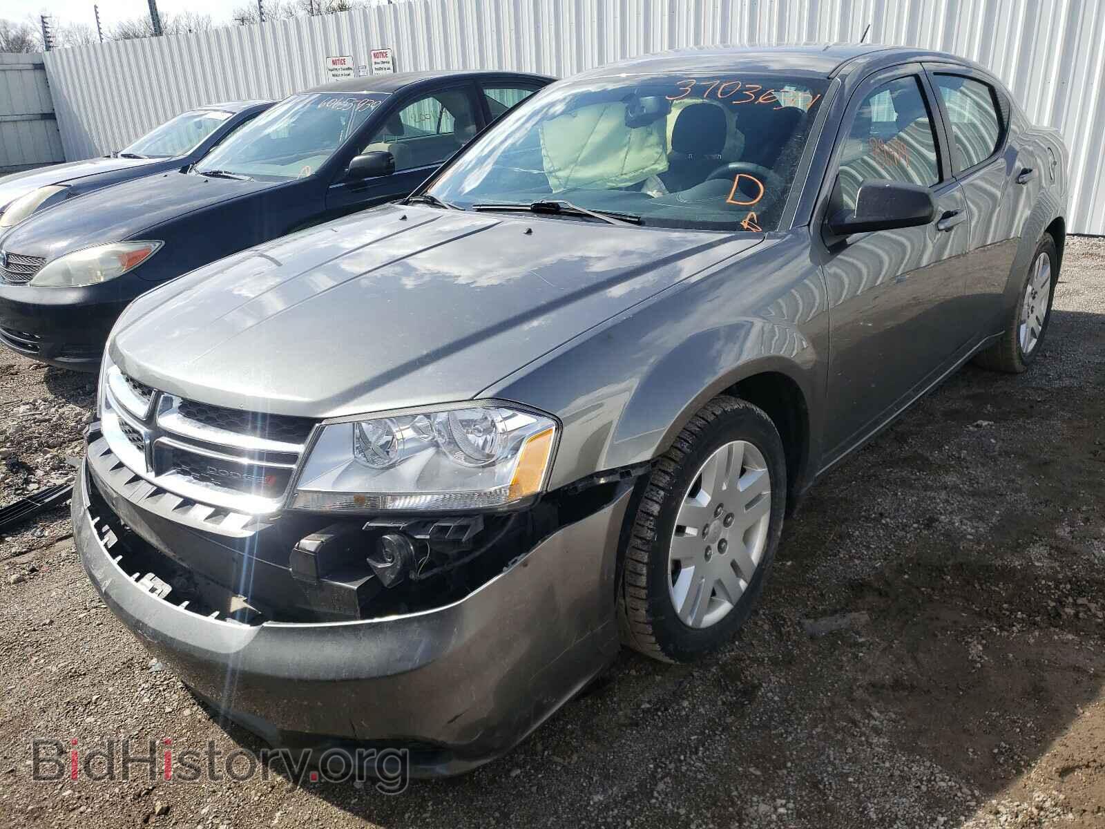 2013 DODGE AVENGER - VIN: 1C3CDZABXDN580960 - Фото 2