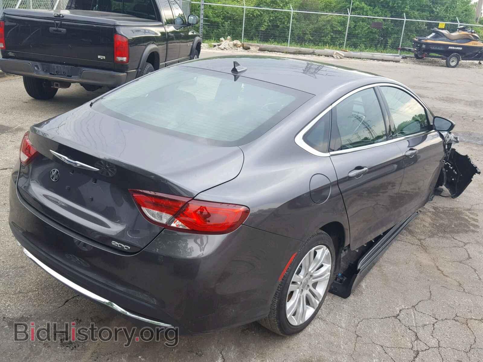 2015 CHRYSLER 200 - VIN: 1C3CCCABXFN677997 - Фото 4