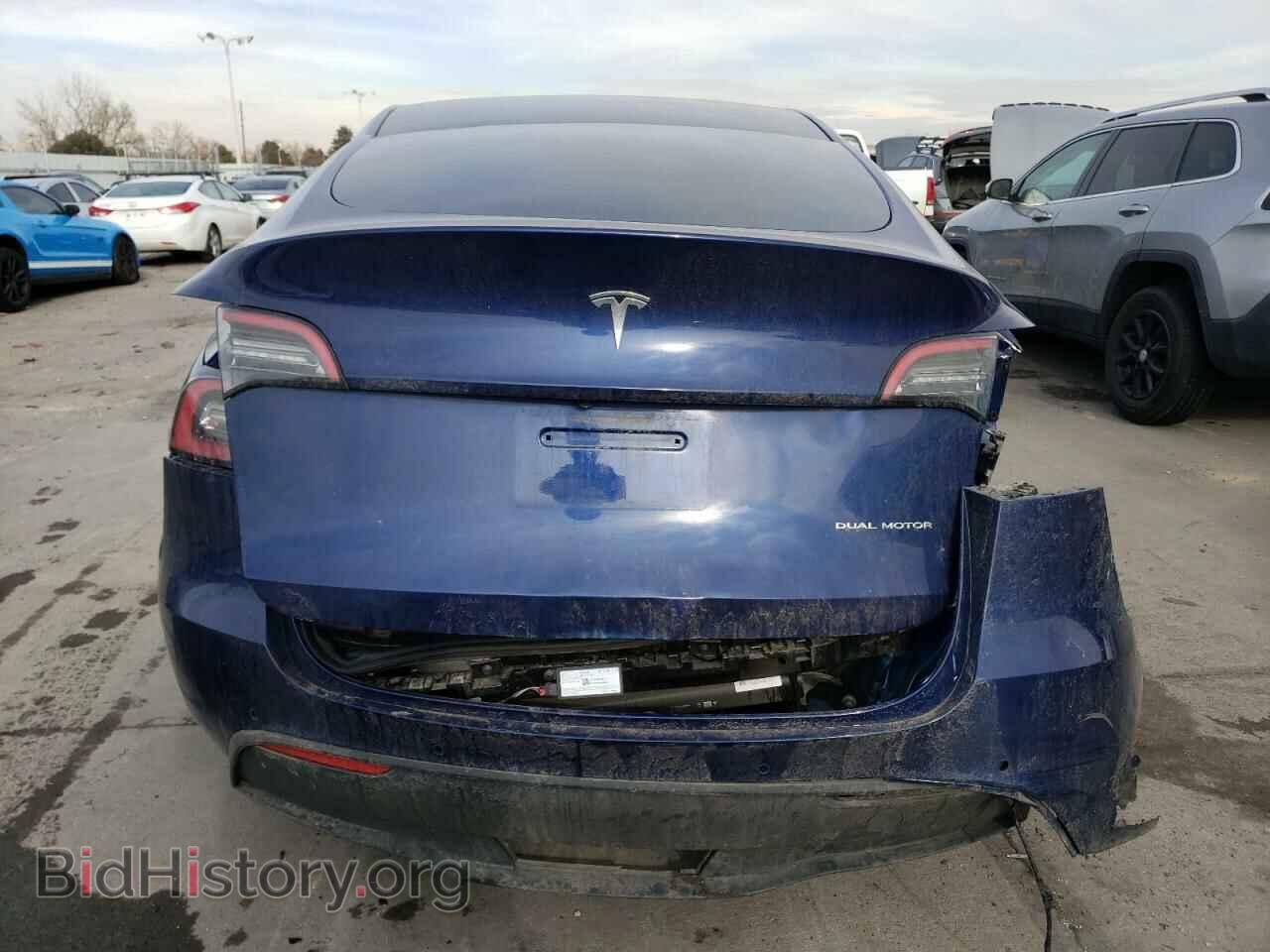 2022 TESLA MODEL Y - VIN: 7SAYGDEE3NF547267 - Фото 6