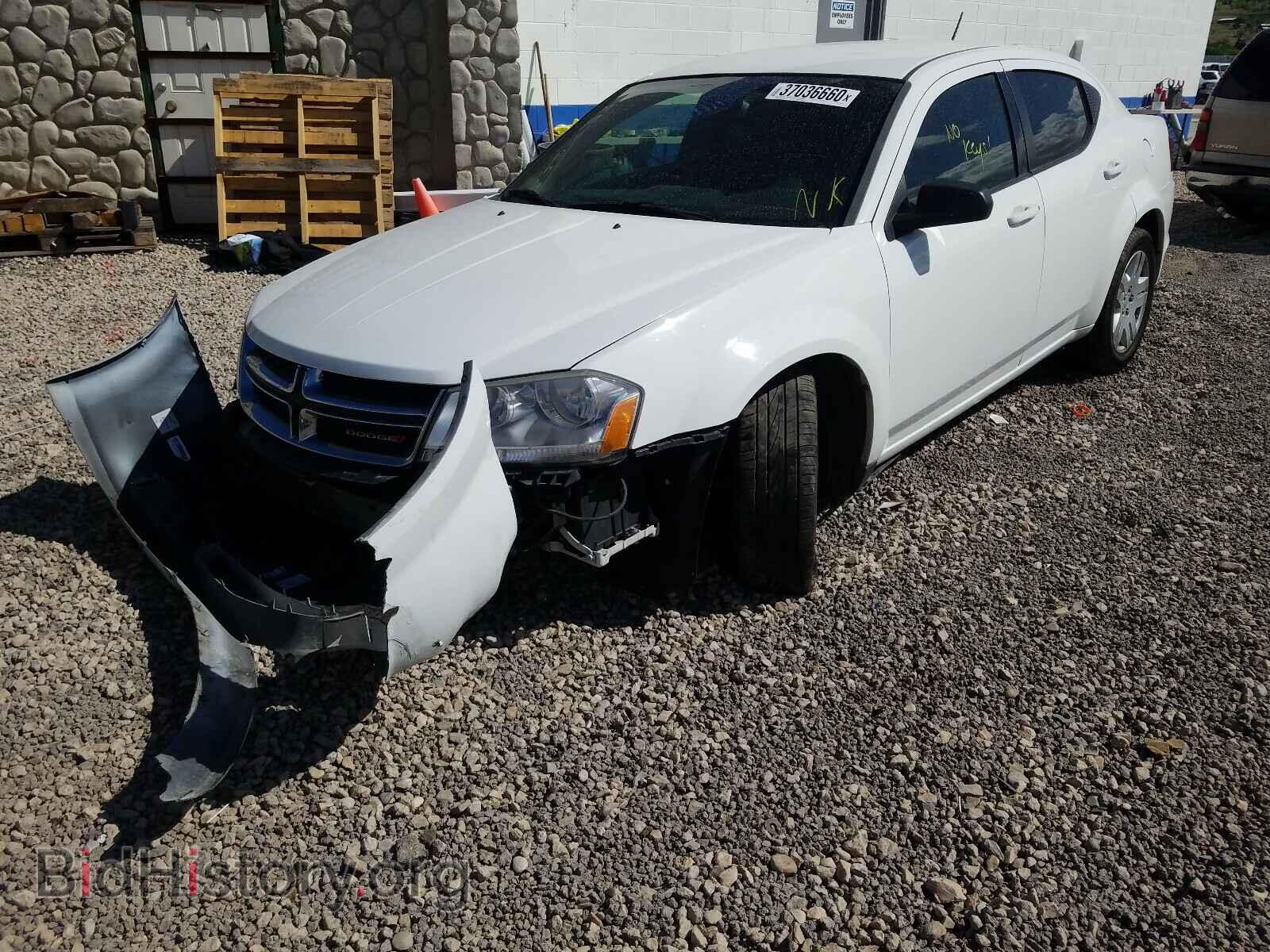 2013 DODGE AVENGER - VIN: 1C3CDZAG1DN757455 - Фото 2