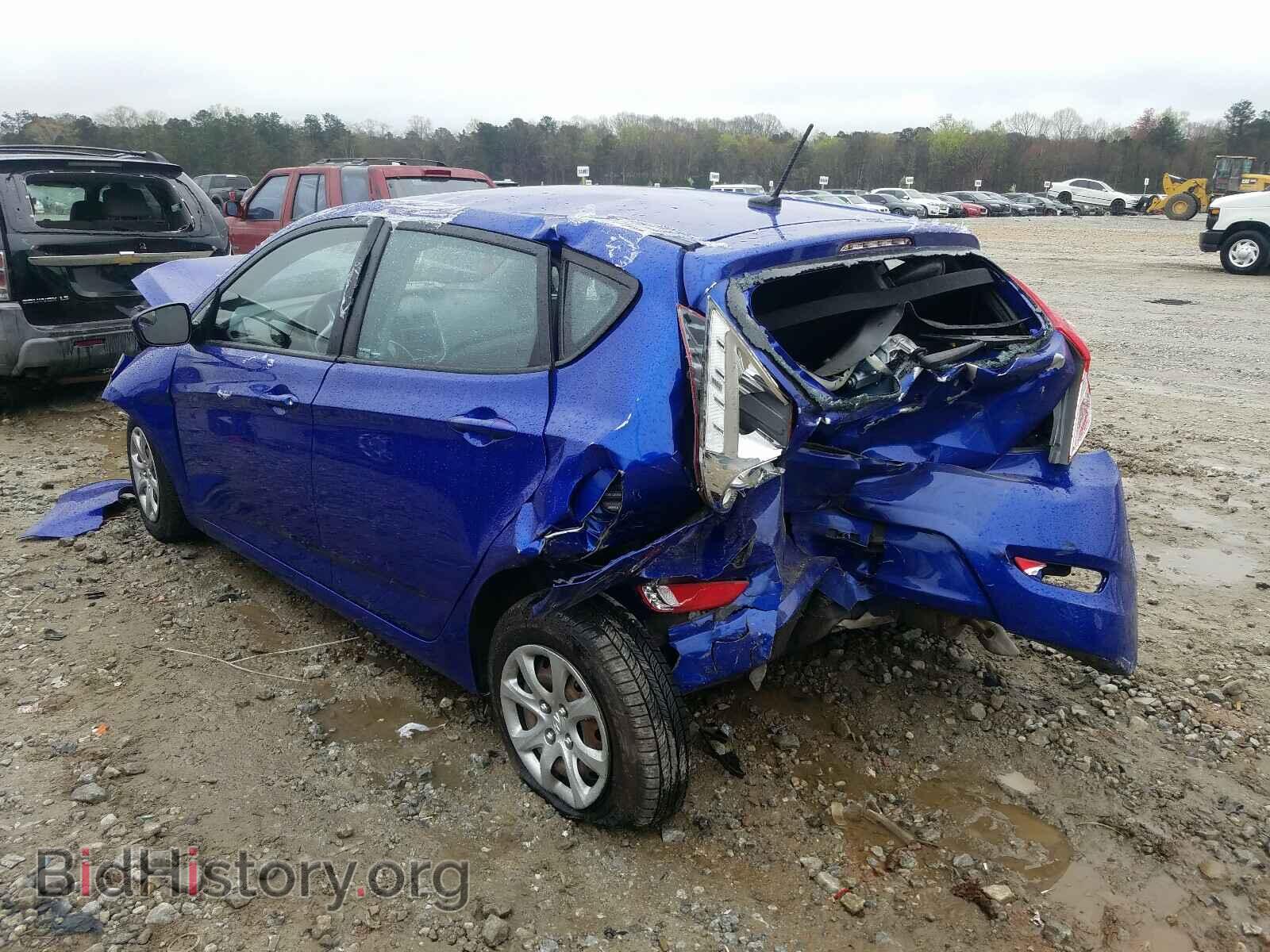2014 HYUNDAI ACCENT - VIN: KMHCT5AE5EU153609 - Фото 3