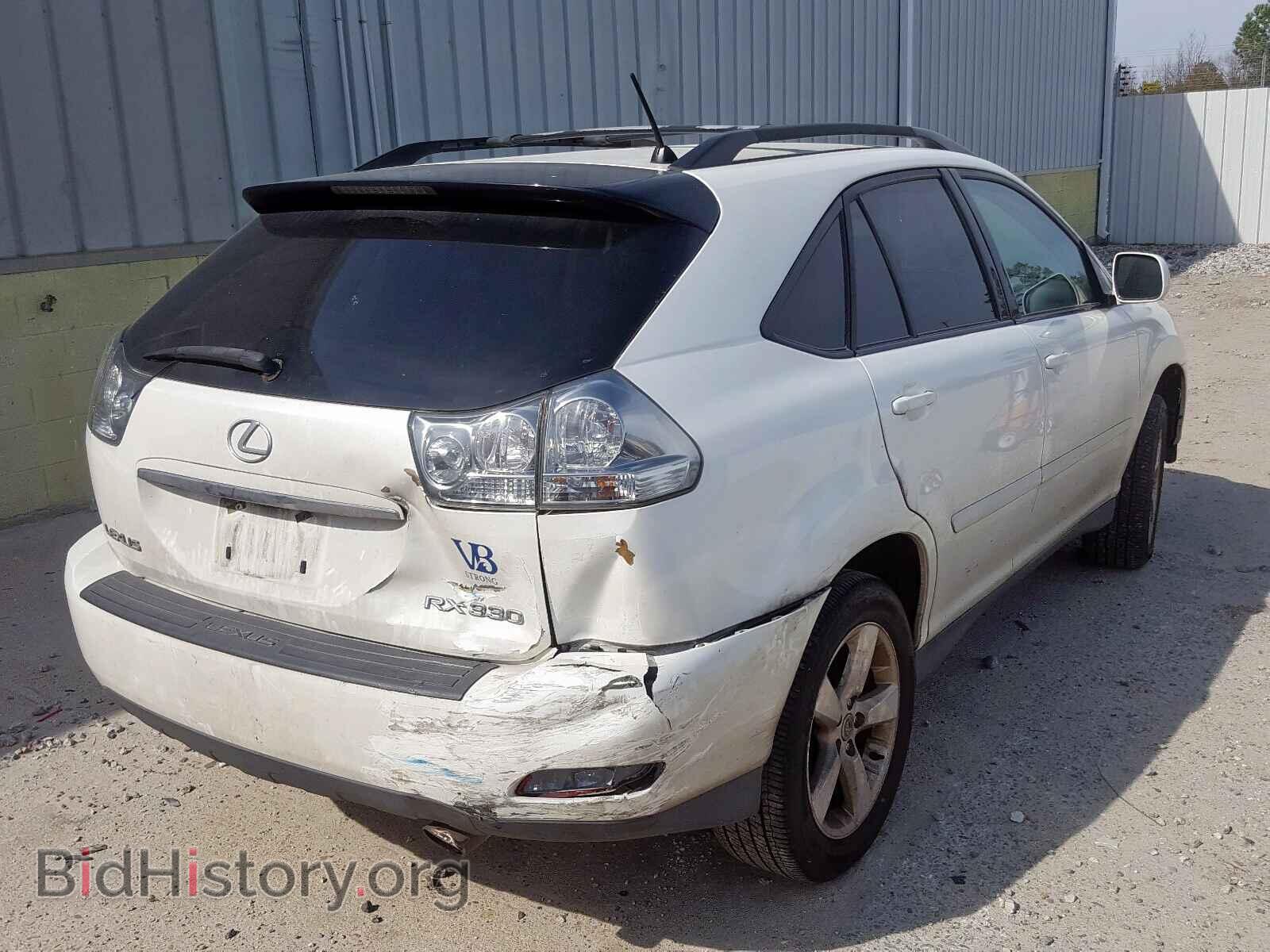 2005 LEXUS RX330 - VIN: 2T2HA31U85C056196 - Фото 4