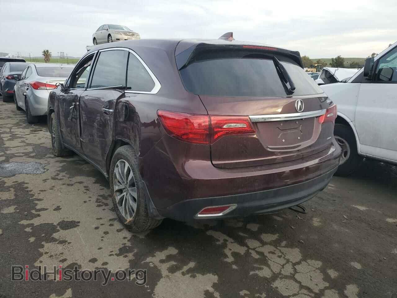2014 ACURA MDX - VIN: 5FRYD4H45EB017082 - Фото 2