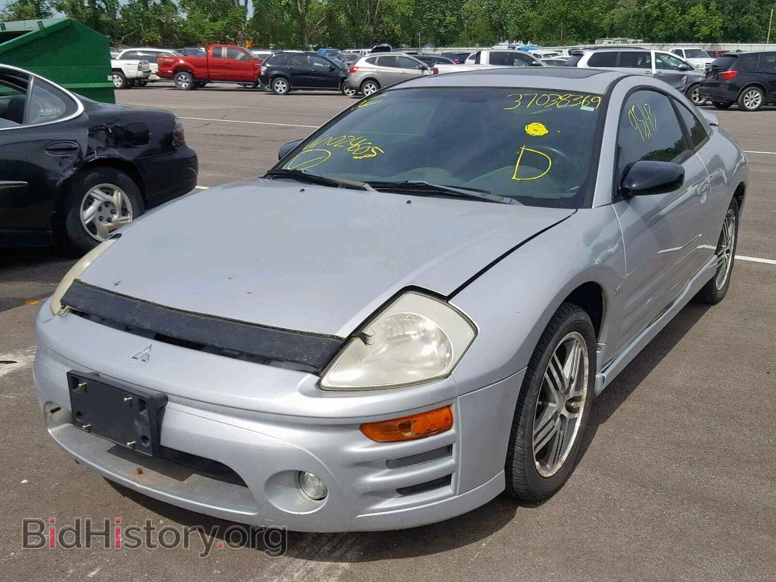 2003 MITSUBISHI ECLIPSE - VIN: 4A3AC74H83E024605 - Фото 2