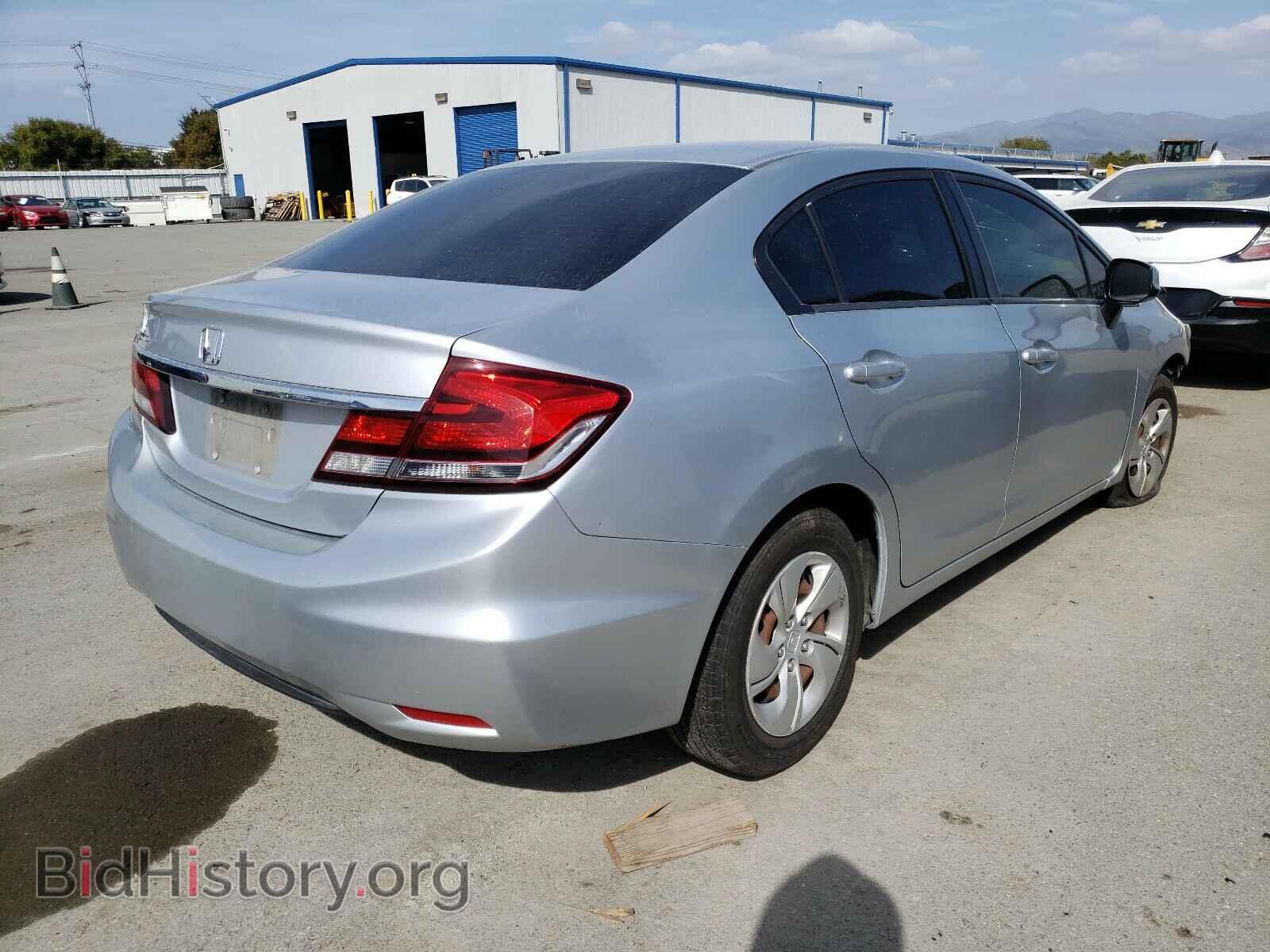 2013 HONDA CIVIC - VIN: 2HGFB2F59DH509672 - Фото 4