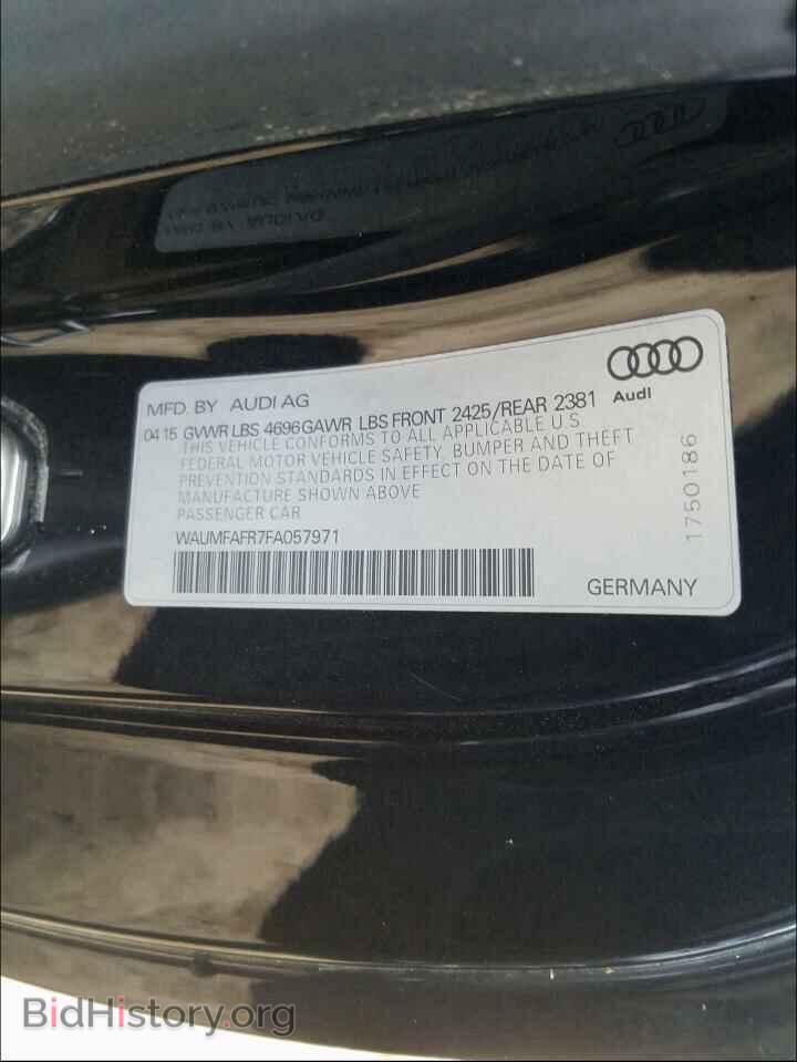 2015 AUDI A5 - VIN: WAUMFAFR7FA057971 - Фото 10