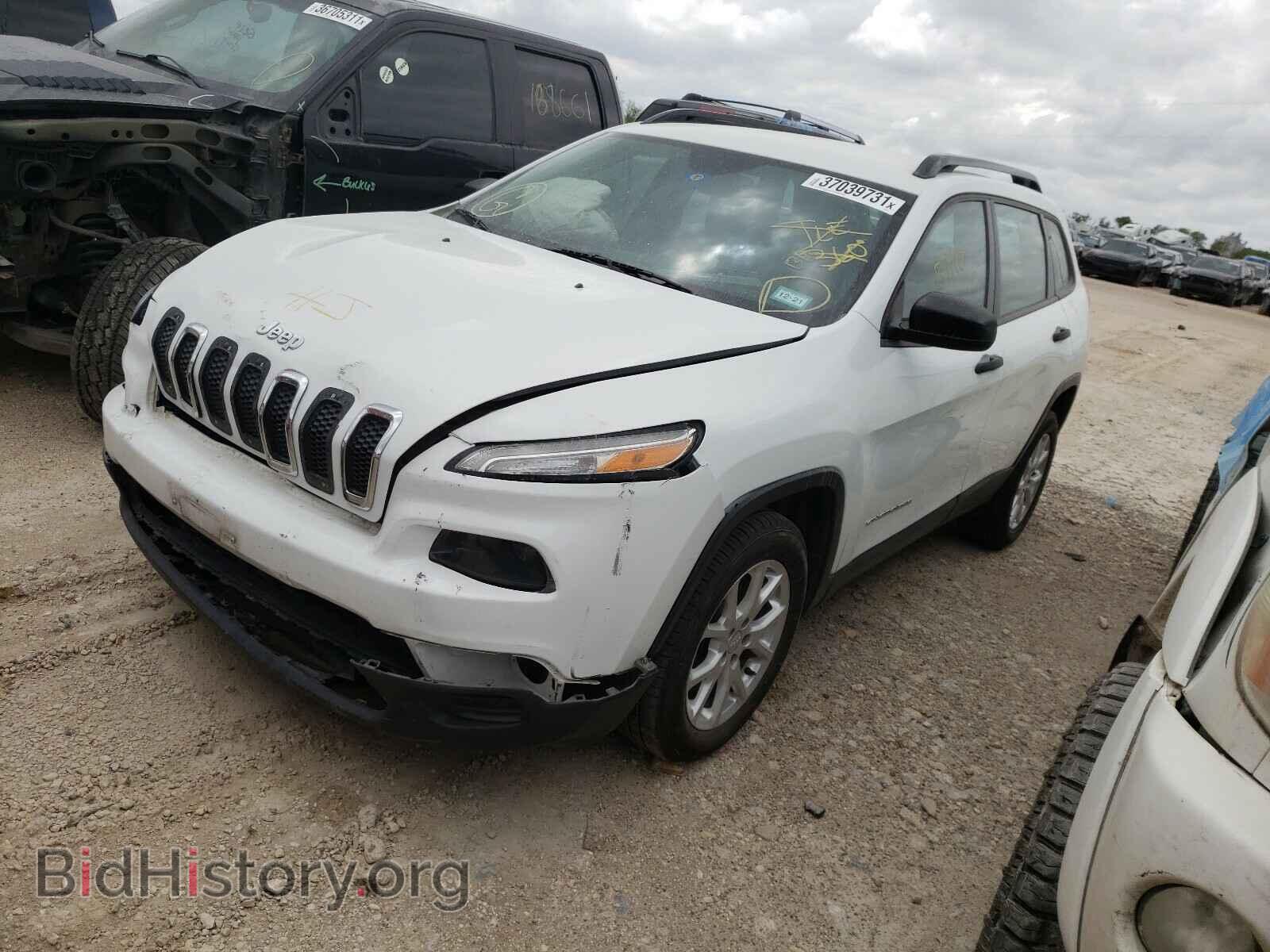 2016 JEEP CHEROKEE - VIN: 1C4PJLAB0GW127724 - Фото 2