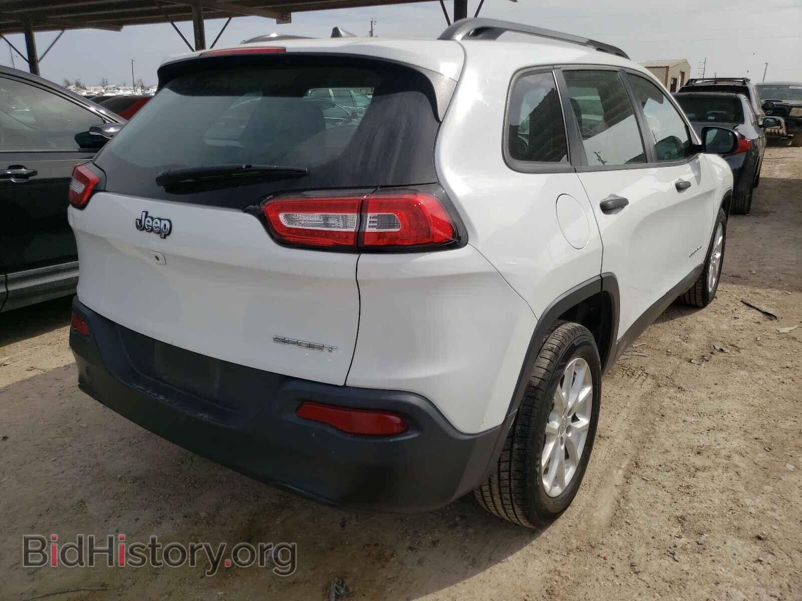 2016 JEEP CHEROKEE - VIN: 1C4PJLAB0GW127724 - Фото 4
