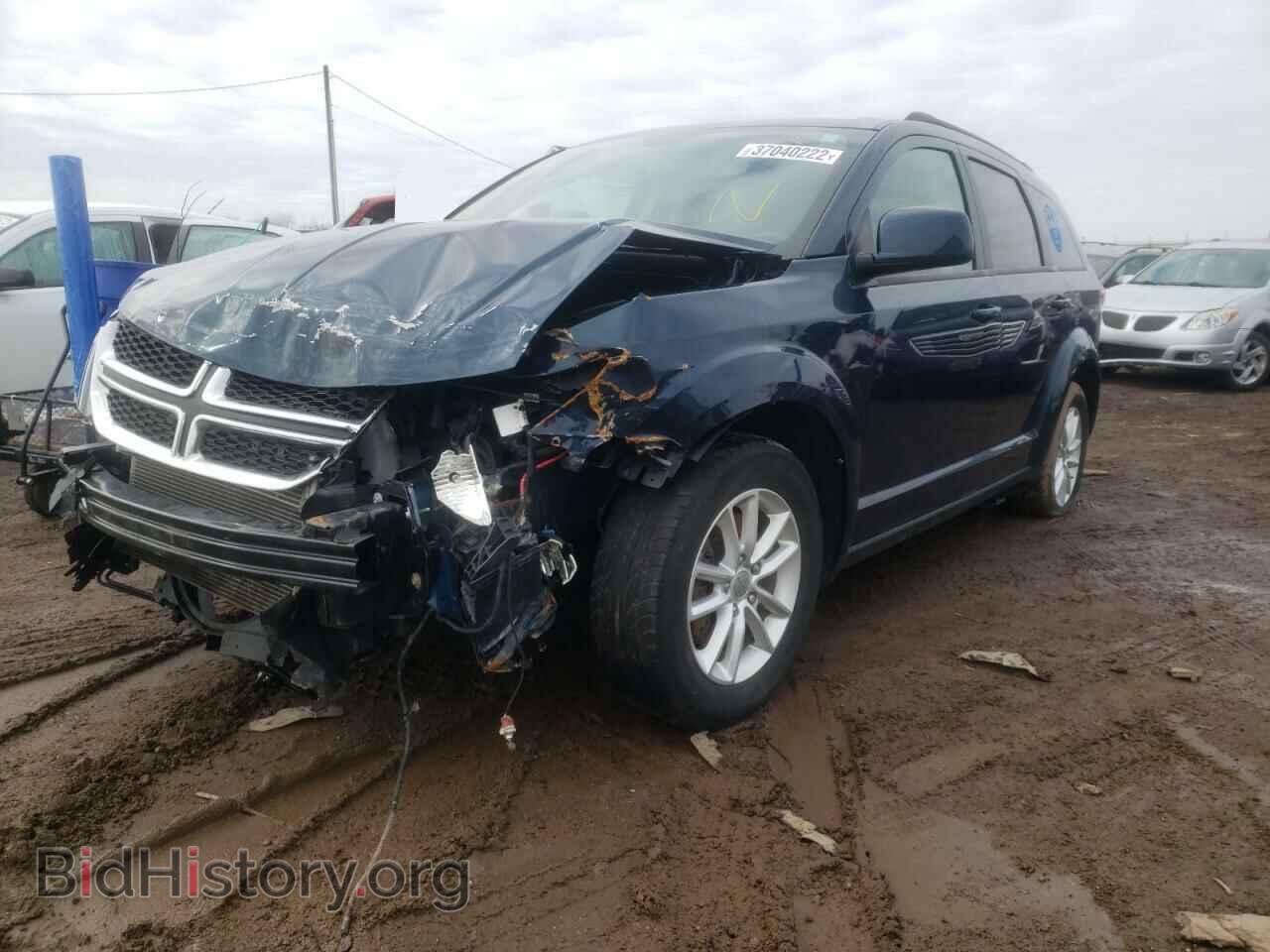 2014 DODGE JOURNEY - VIN: 3C4PDCBB9ET124071 - Фото 2