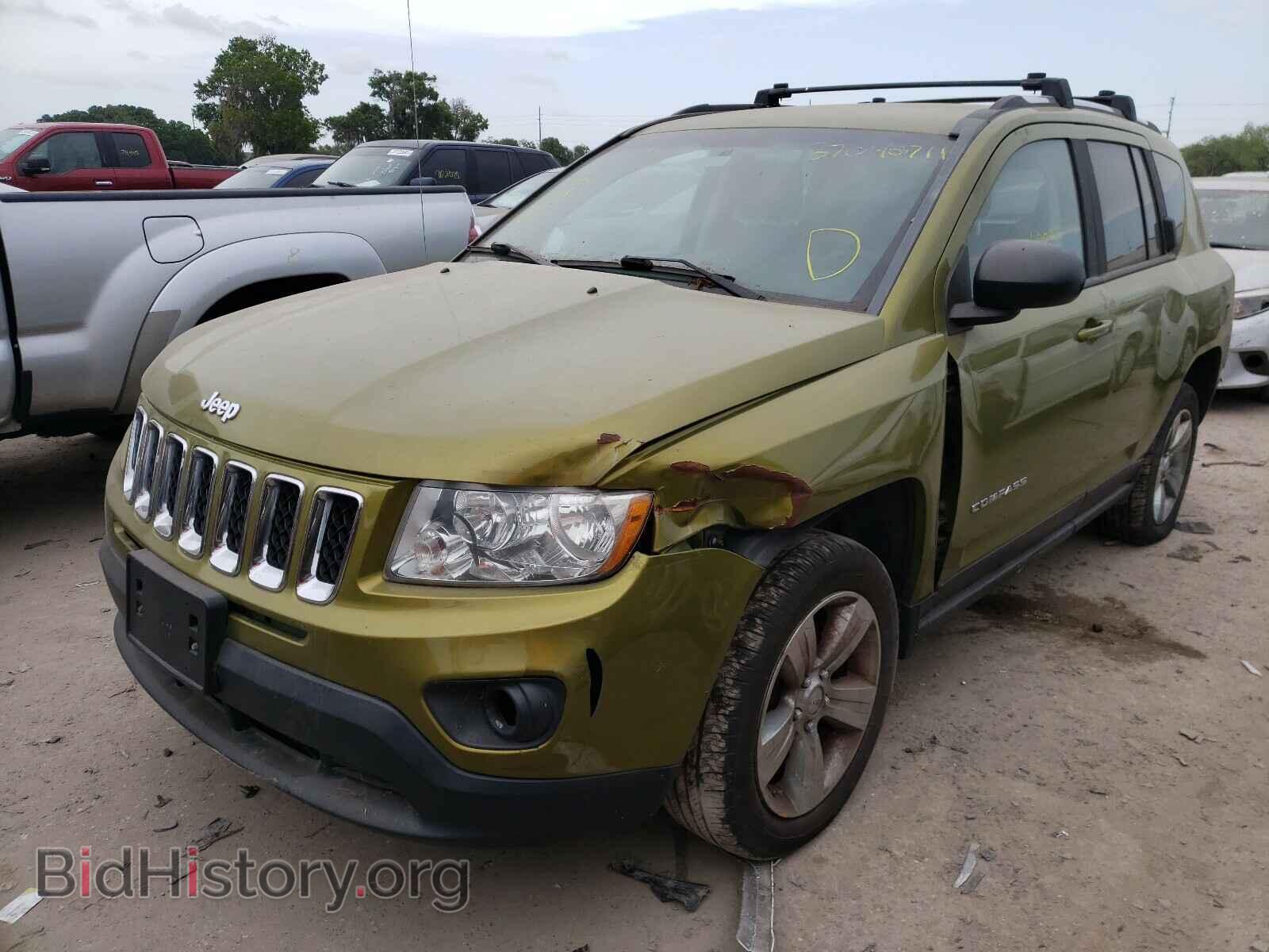 2012 JEEP COMPASS - VIN: 1C4NJCBA1CD556888 - Фото 2