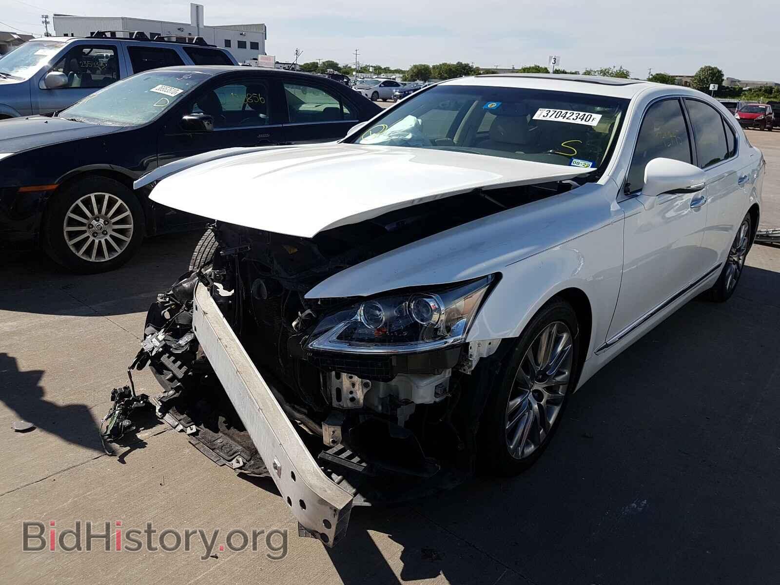 2013 LEXUS LS460 - VIN: JTHBL5EF5D5122922 - Фото 2