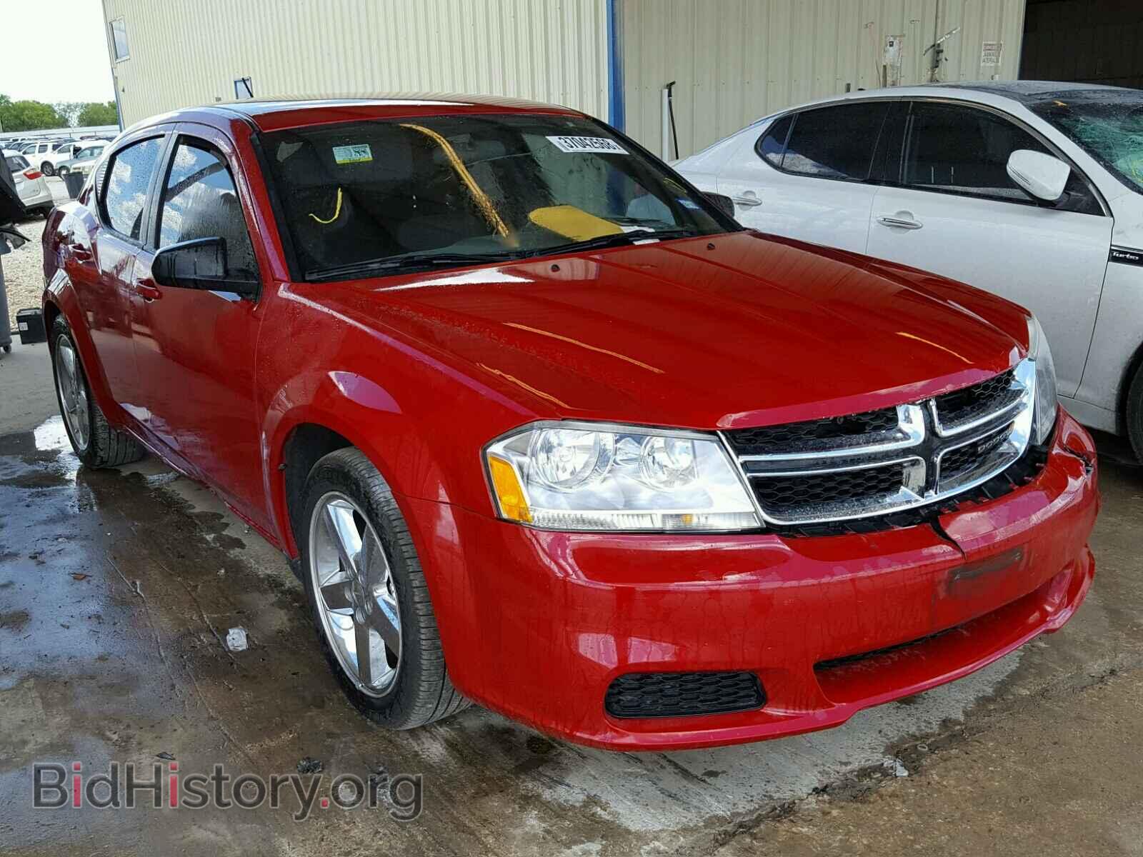 Photo 1C3CDZAB1DN700385 - DODGE AVENGER 2013