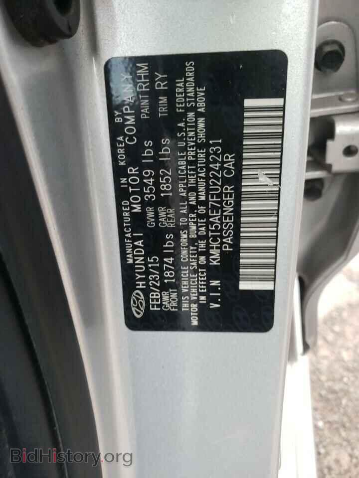 2015 HYUNDAI ACCENT - VIN: KMHCT5AE7FU224231 - Фото 12