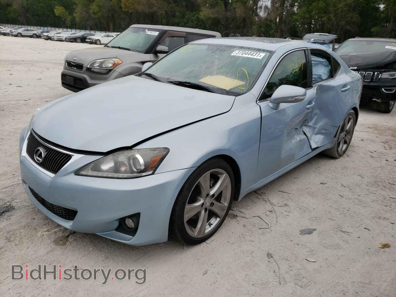 2012 LEXUS IS - VIN: JTHBF5C27C5161775 - Фото 2