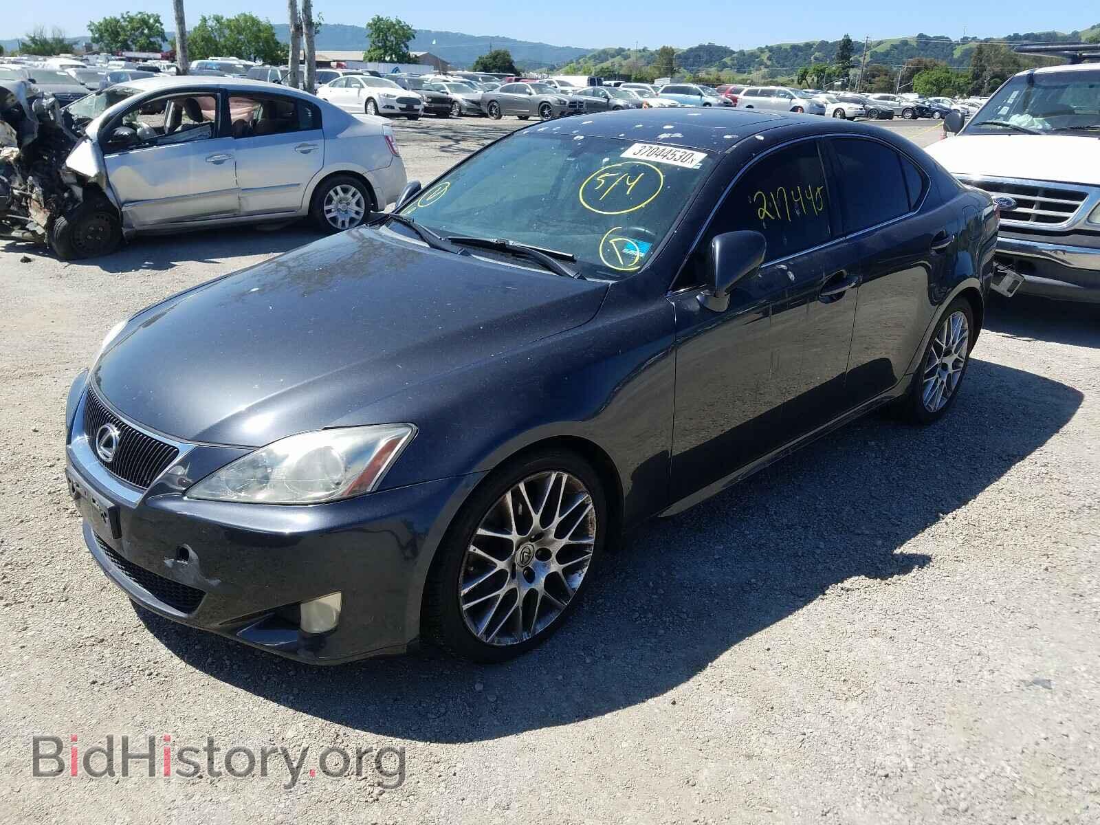 2007 LEXUS IS - VIN: JTHBK262472028596 - Фото 2