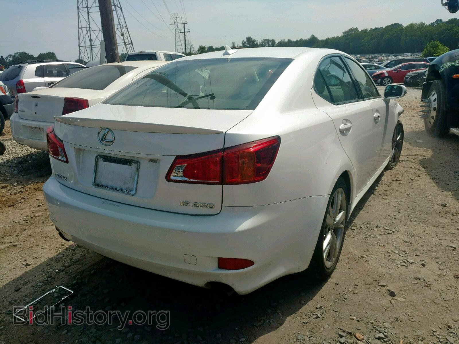 2009 LEXUS IS 250 - VIN: JTHBK262495093384 - Фото 4
