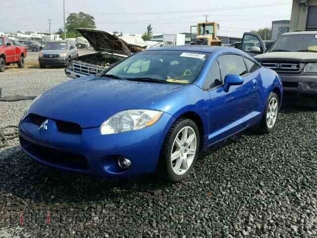 2006 MITSUBISHI ECLIPSE - VIN: 4A3AK34T16E022344 - Фото 2
