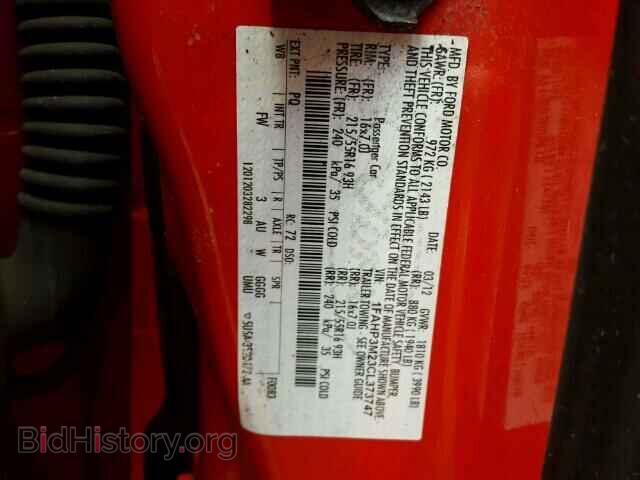 2012 FORD FOCUS - VIN: 1FAHP3M23CL373747 - Фото 10